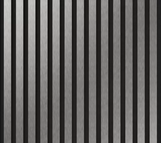 Metallic slab silver
