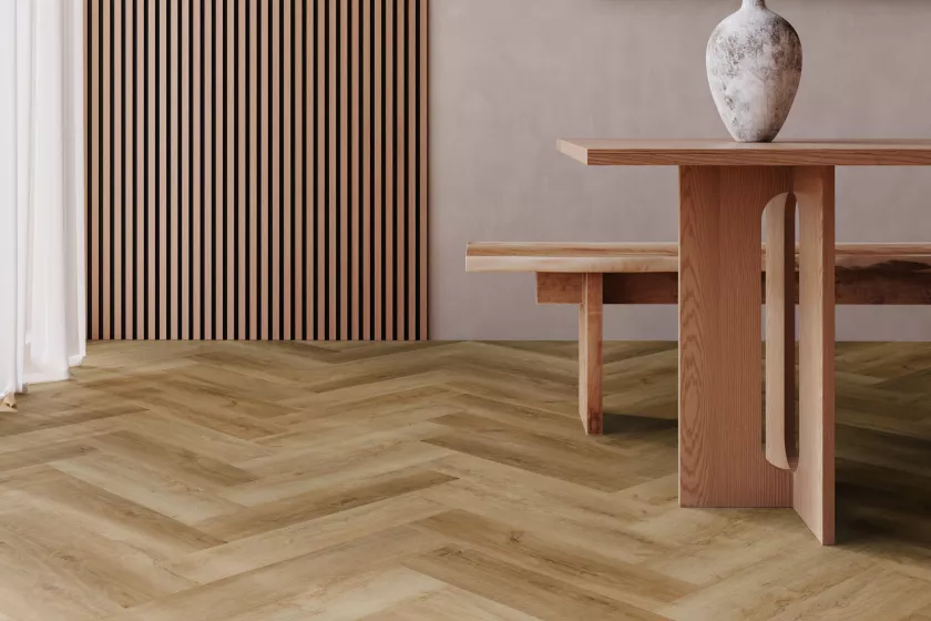 Sunflower Herringbone